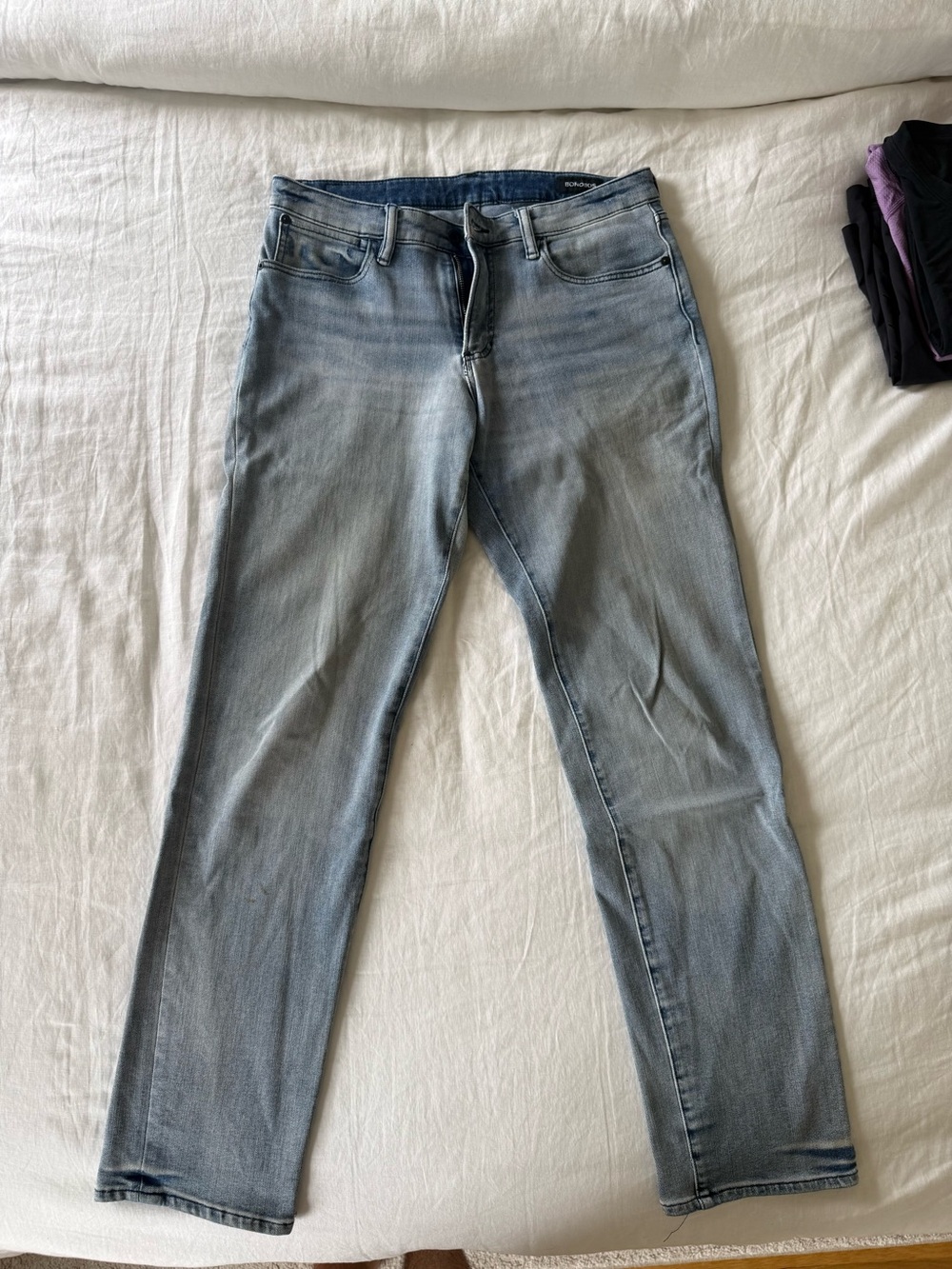 Bonobos Light Wash Straight Leg Jeans
